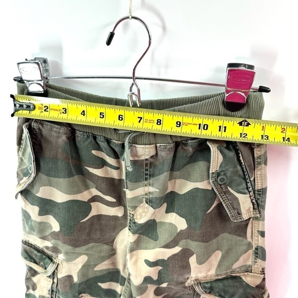 Mini Boden Cargo Pants Boys 10 Camo Military Pockets Outdoor Hunting Gorp Casual - Picture 8 of 11